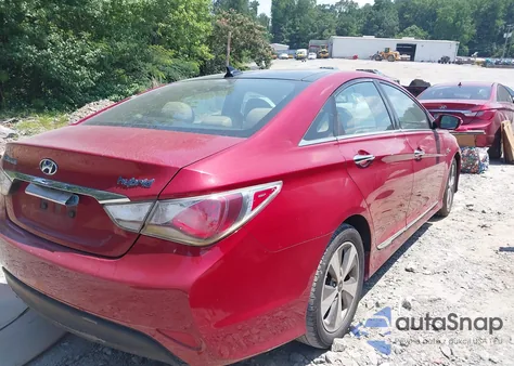 2012 Hyundai Sonata Hybrid z USA, uszkodzony, nr VIN KMHEC4A47CA032198